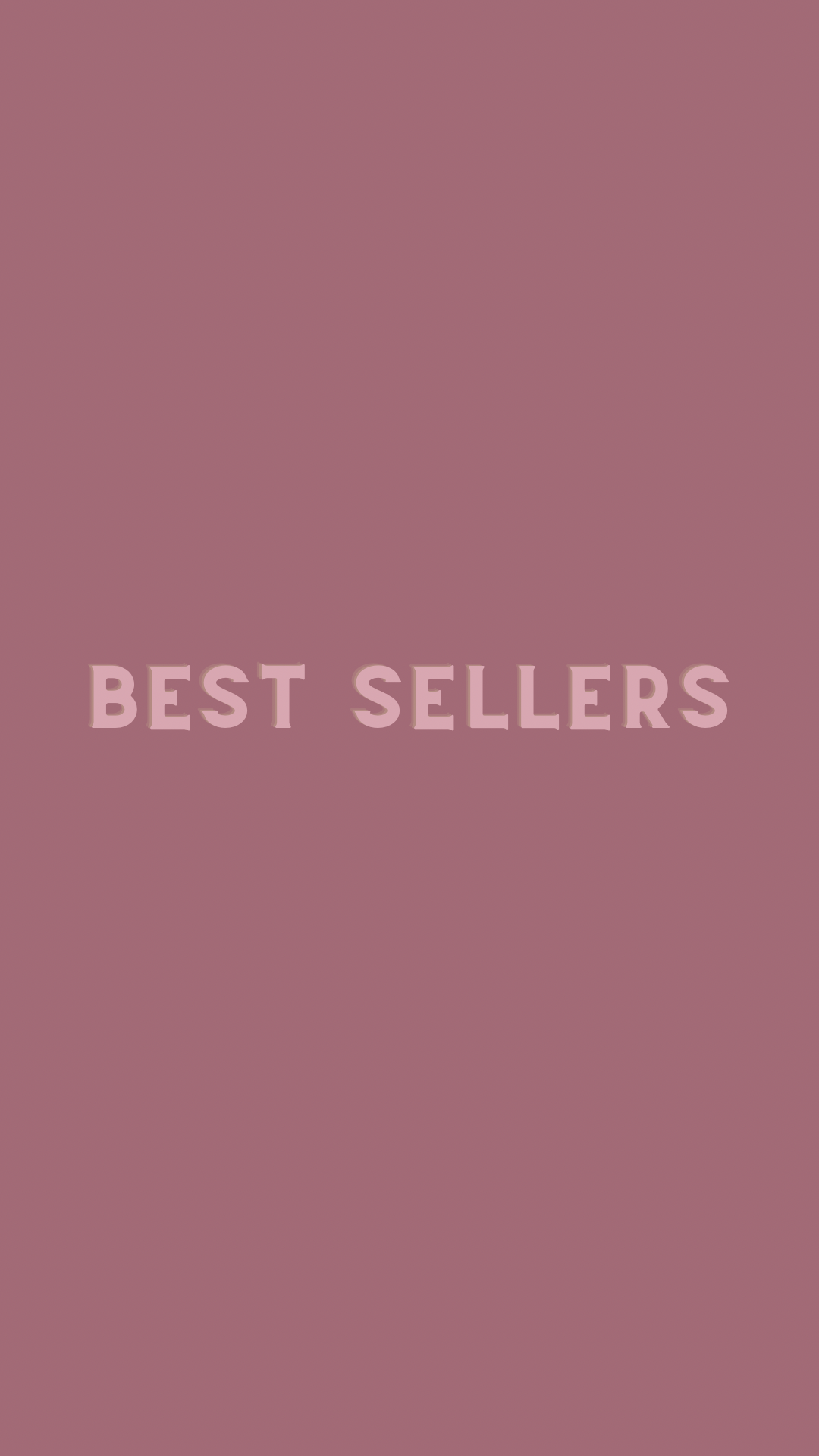 Best sellers