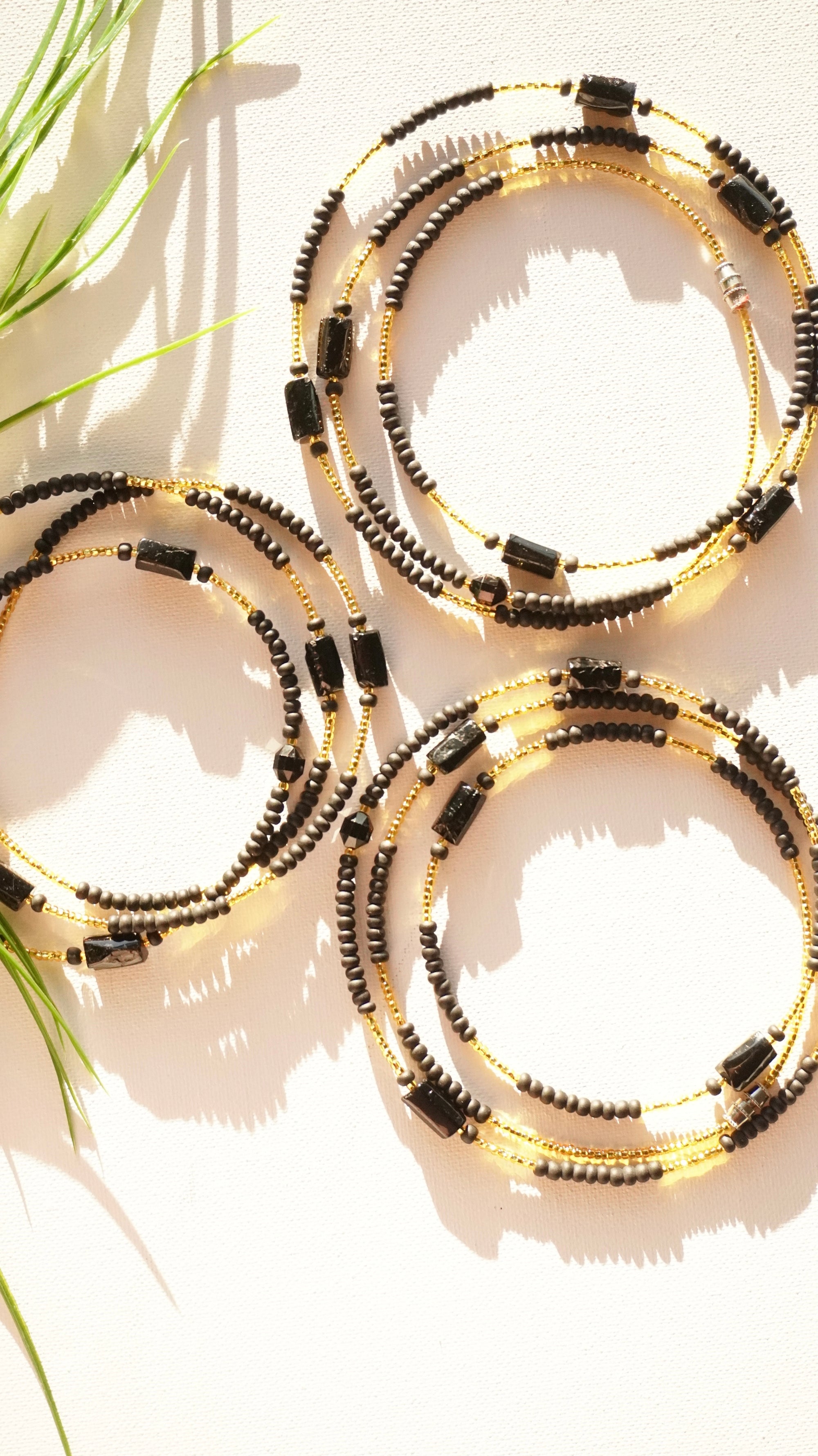 Black Tourmaline Waist Bead
