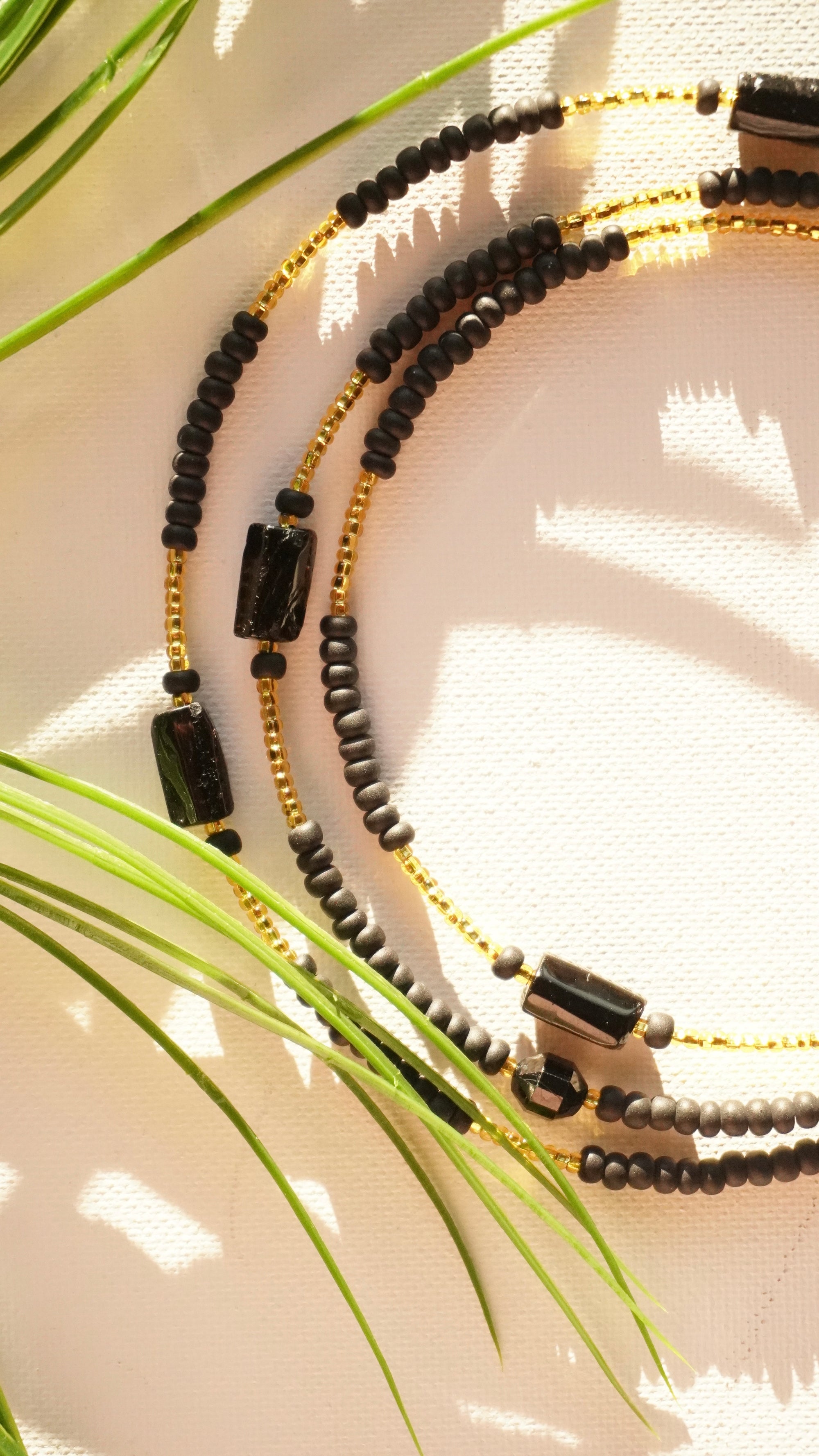 Black Tourmaline Waist Bead