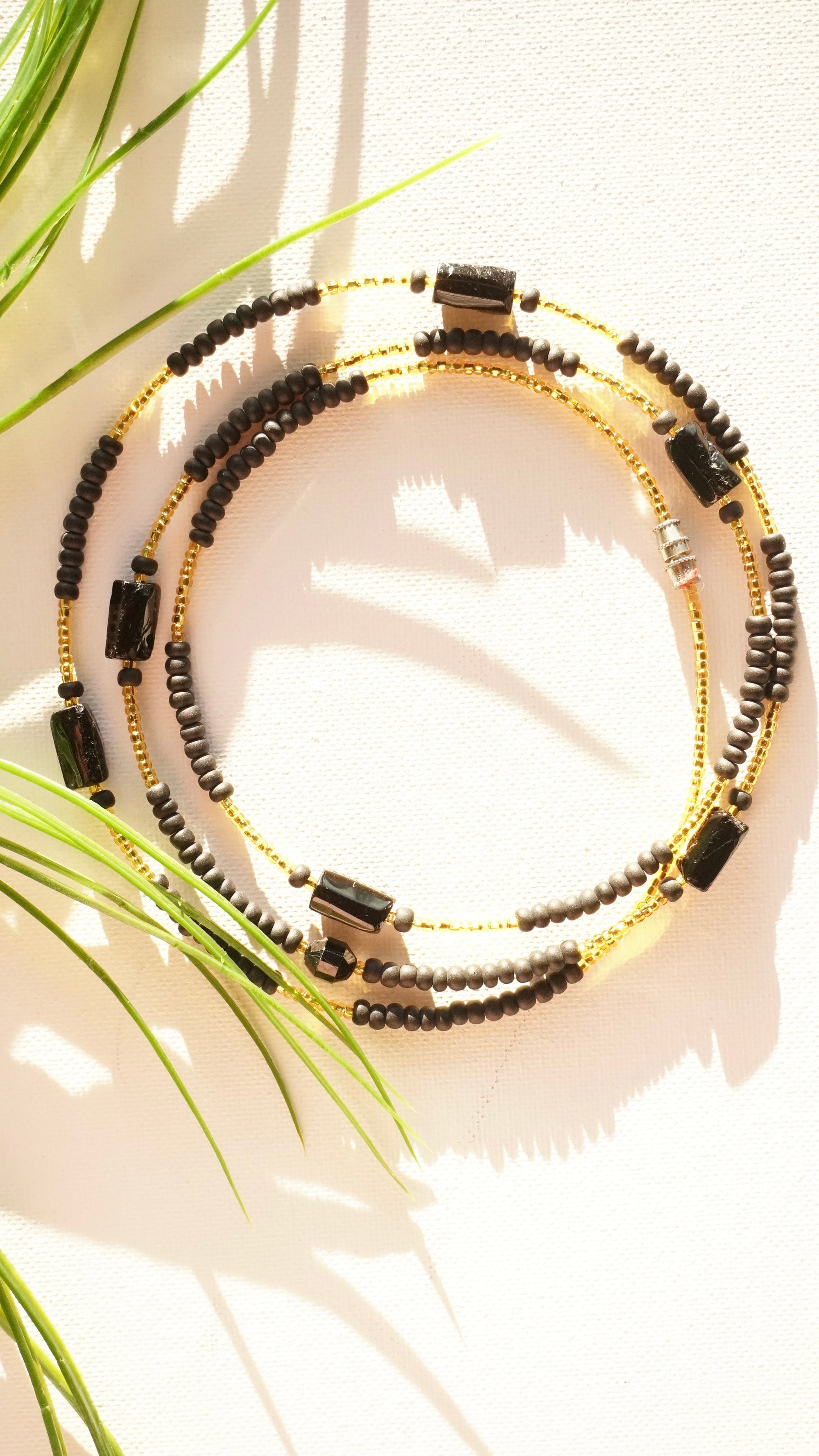 Black Tourmaline Waist Bead