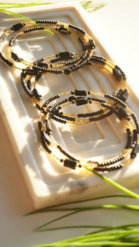 Black Tourmaline Waist Bead