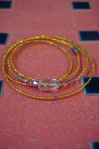 Pink Amethyst Waist Bead