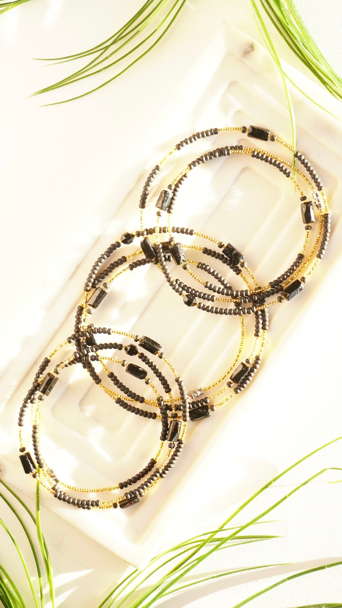 Black Tourmaline Waist Bead
